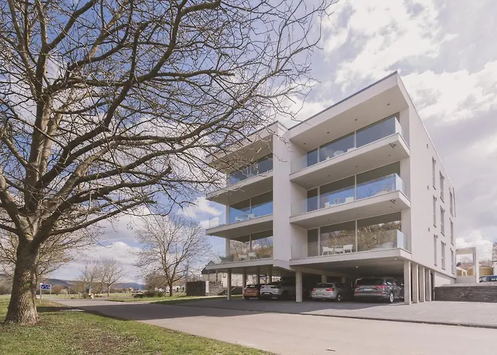 Steillage - Design Moselsuiten Mit Panoramablick Und 아파트 브라운버그