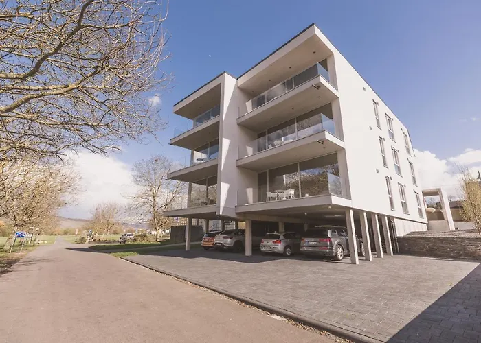 Steillage - Design Moselsuiten Mit Panoramablick Und 아파트 브라운버그