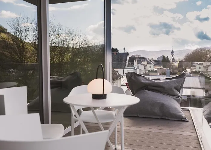 아파트 Steillage - Design Moselsuiten Mit Panoramablick Und *